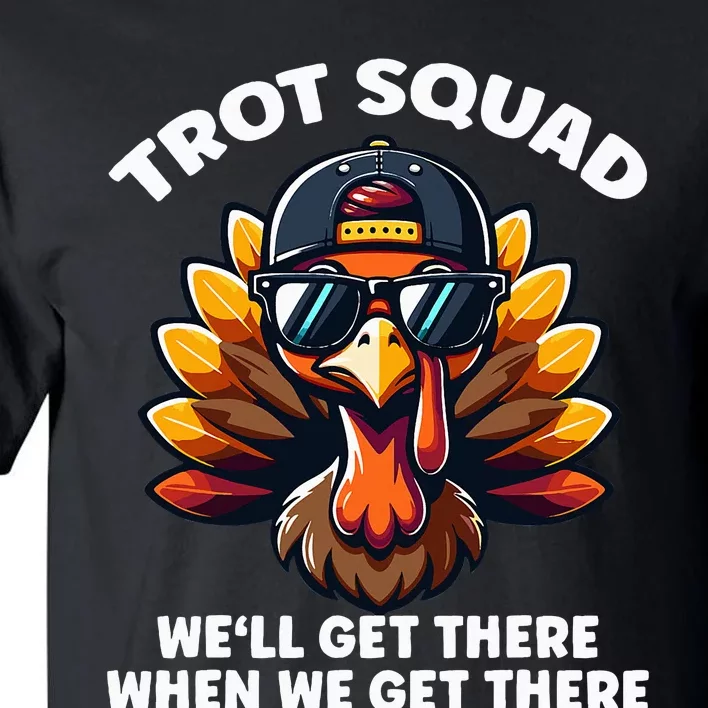 Thanksgiving Turkey Running Gear Turkey Trot Tall T-Shirt