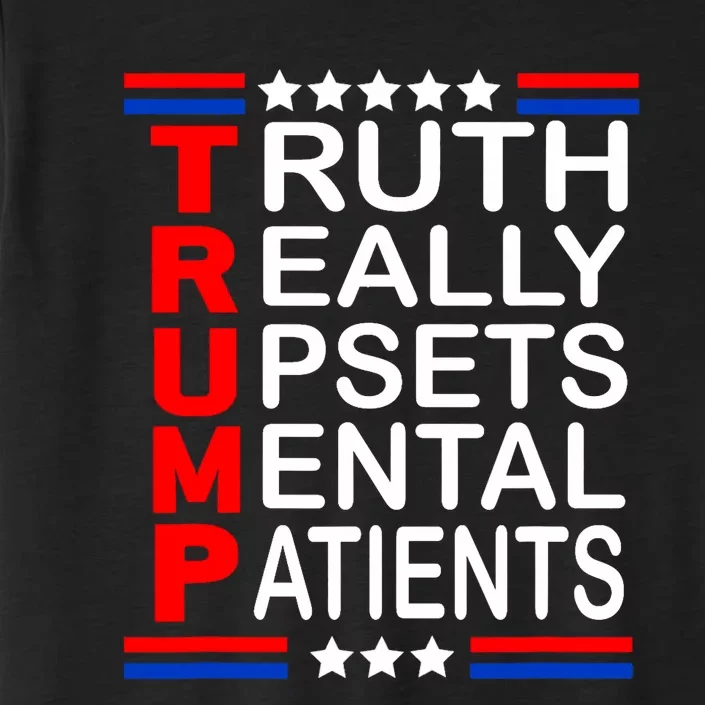 Trump Truth Really Upsets Mental Patients ChromaSoft Performance T-Shirt