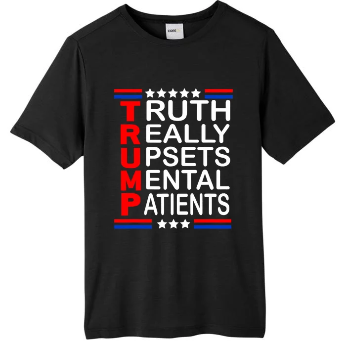 Trump Truth Really Upsets Mental Patients ChromaSoft Performance T-Shirt