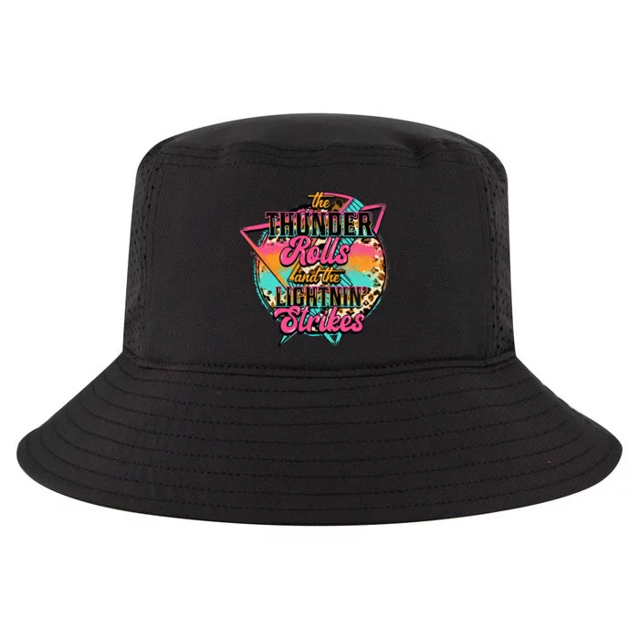 The Thunder Rolls And The Lightnin Beats Flash Cool Comfort Performance Bucket Hat