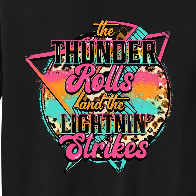 The Thunder Rolls And The Lightnin Beats Flash Sweatshirt