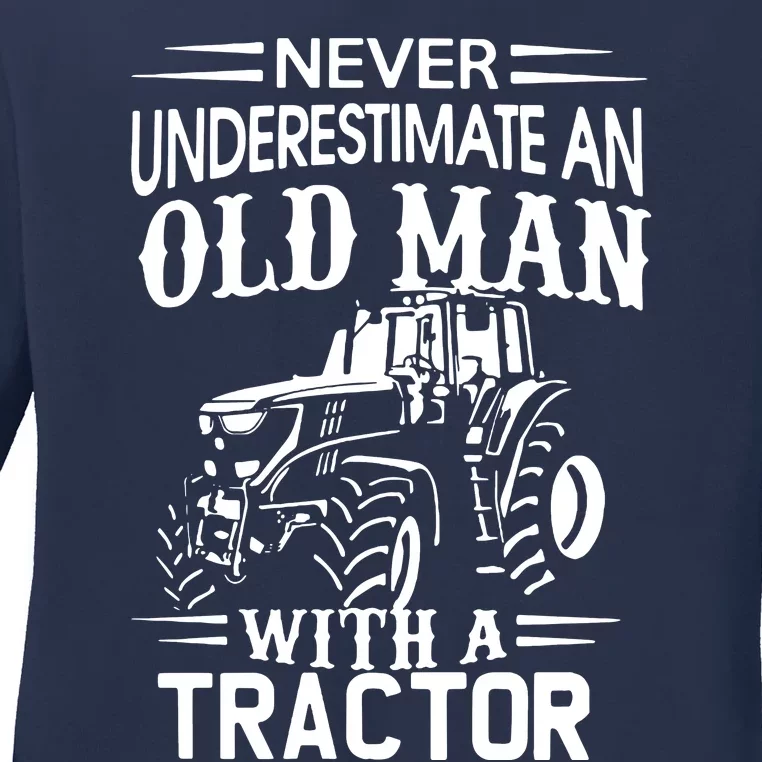 Tractor Ladies Long Sleeve Shirt