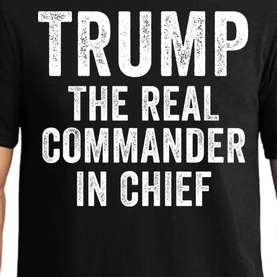 Trump The Real Commander In Chief Trump 2024 Trump Was Right About Everything Pajama Set