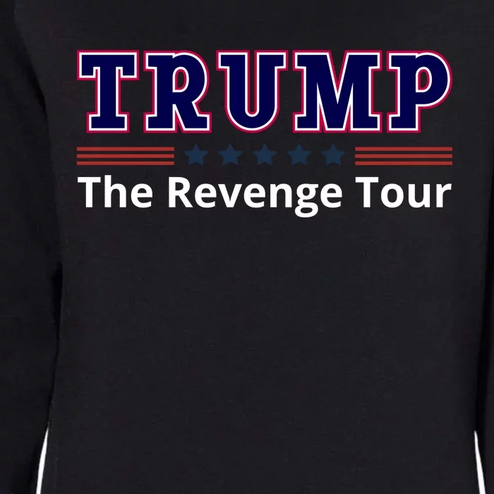 Trump The Revenge T.O.U.R 2024 Womens California Wash Sweatshirt