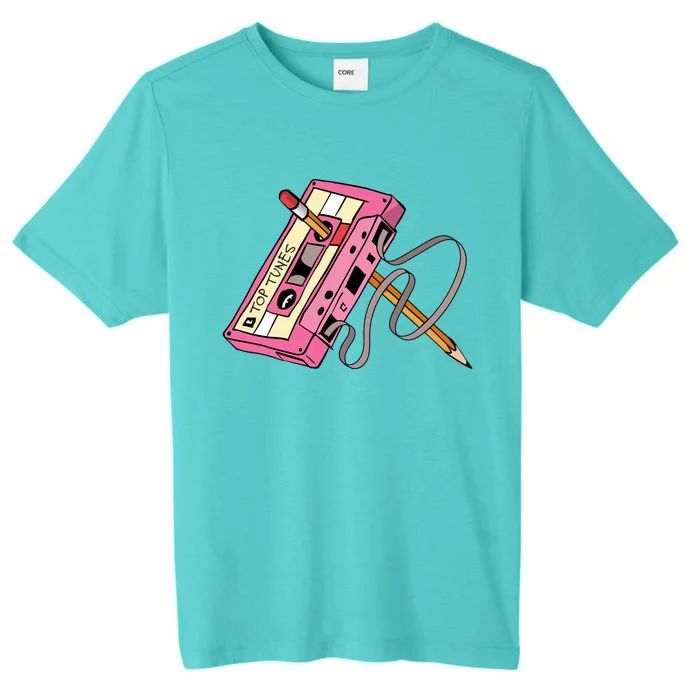 Top Tunes Retro 80s Back To School ChromaSoft Performance T-Shirt