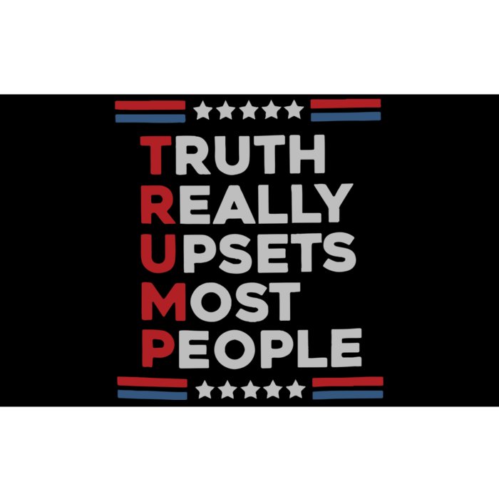 Trump Truth Really Upsets Most People Bumper Sticker