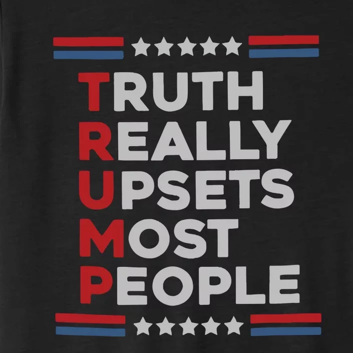 Trump Truth Really Upsets Most People ChromaSoft Performance T-Shirt