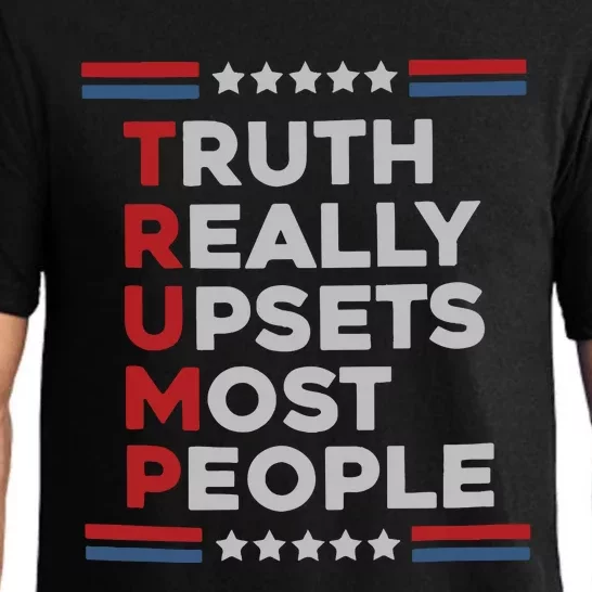 Trump Truth Really Upsets Most People Pajama Set