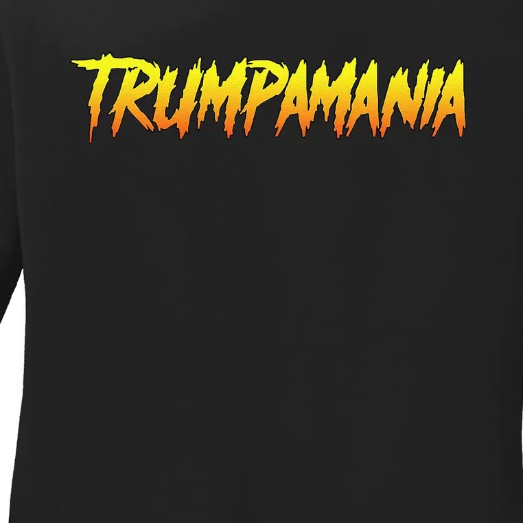 Trumpamania Ladies Long Sleeve Shirt