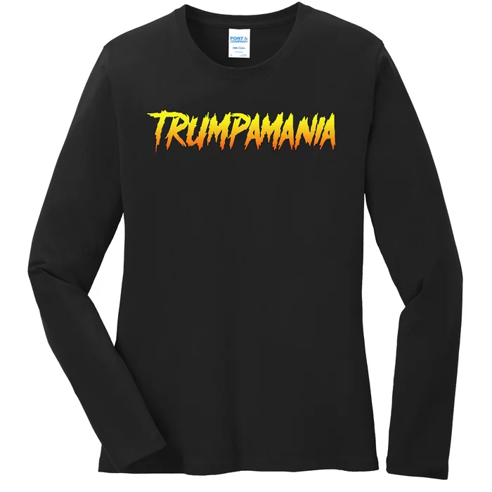 Trumpamania Ladies Long Sleeve Shirt