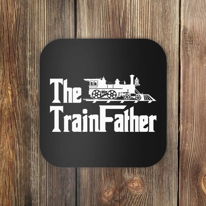 The Trainfather  Railroad Model Train Collector Conductor Coaster