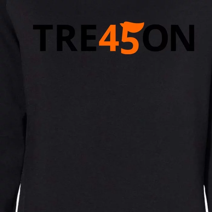 Tre45On Womens California Wash Sweatshirt