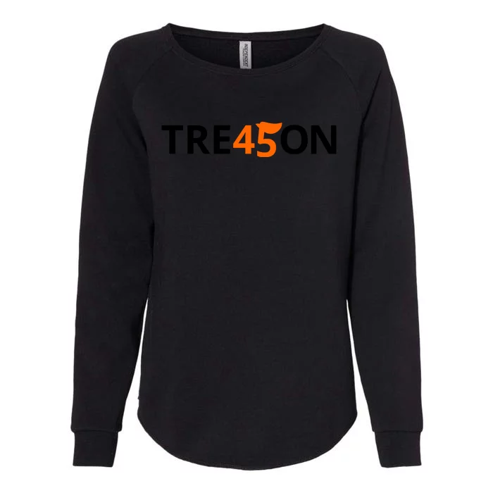 Tre45On Womens California Wash Sweatshirt