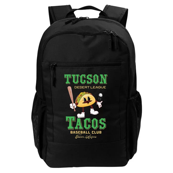 Tucson Tacos Retro Minor League Baseball Team Daily Commute Backpack