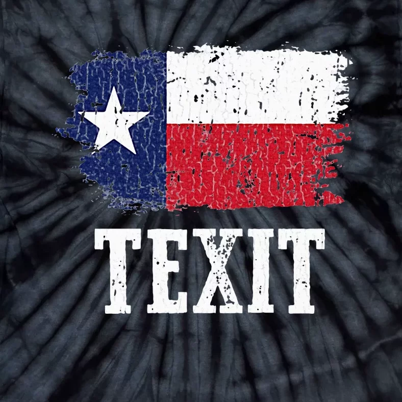 Texit Texas Secede Texan State Flag Texas State Pride Texit Tie-Dye T-Shirt