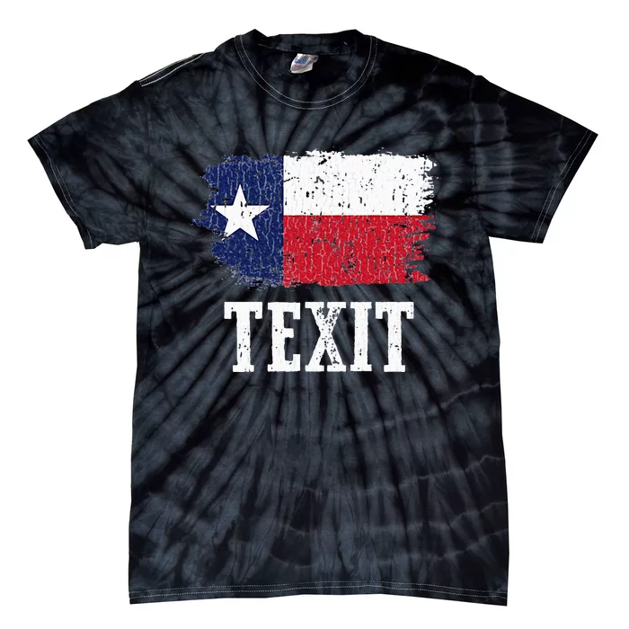 Texit Texas Secede Texan State Flag Texas State Pride Texit Tie-Dye T-Shirt