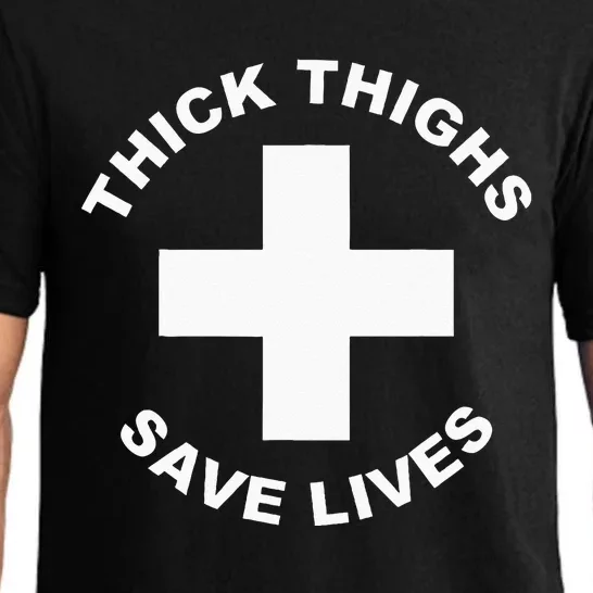 Thick Thighs Save Lives Gym Workout Thick Thighs Pajama Set