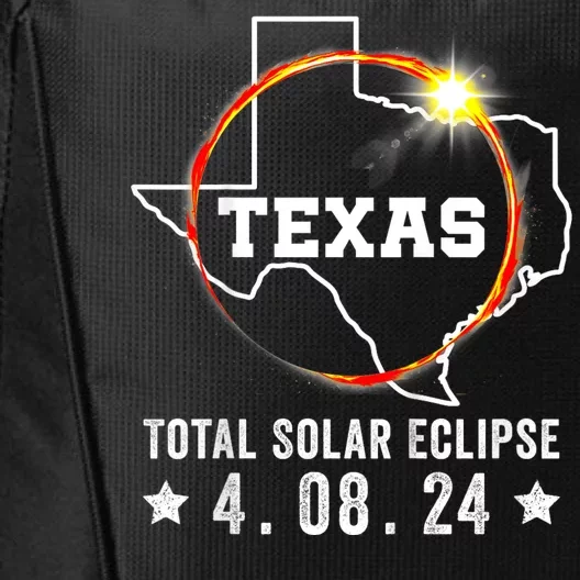 Texas Total Solar Eclipse April 8 2024 Texas Map City Backpack