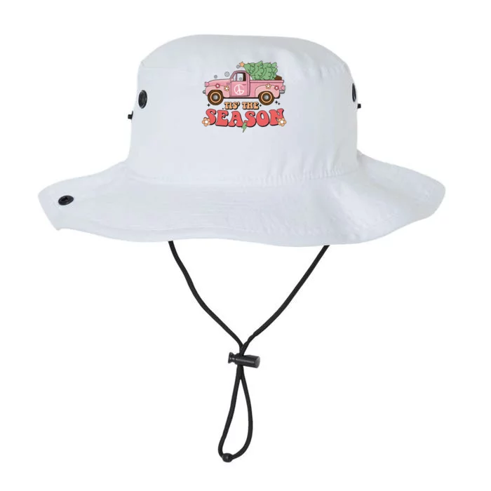 Tis The Season Retro Truck Christmas Legacy Cool Fit Booney Bucket Hat