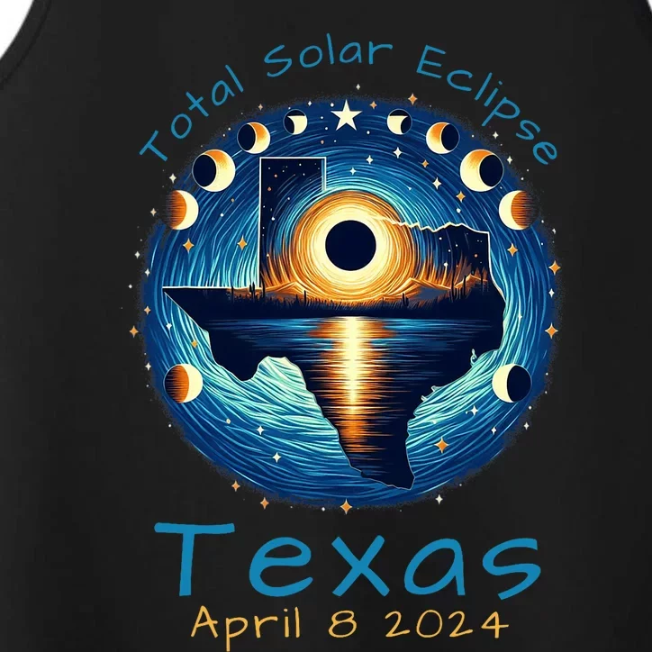 Texas Total Solar Eclipse April 8 2024 Texas Solar Eclipse Performance Tank