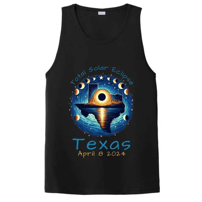 Texas Total Solar Eclipse April 8 2024 Texas Solar Eclipse Performance Tank