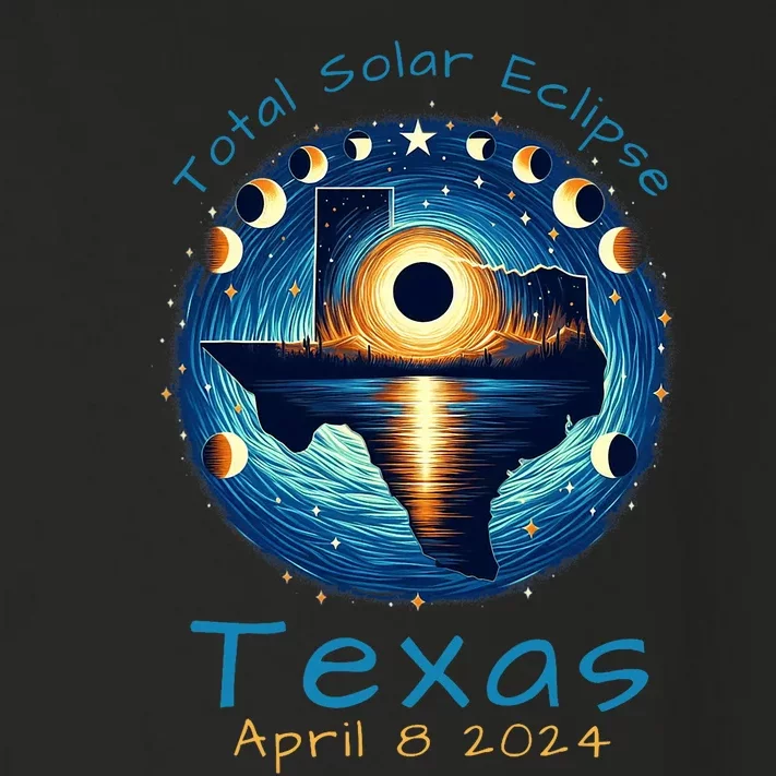 Texas Total Solar Eclipse April 8 2024 Texas Solar Eclipse Toddler Long Sleeve Shirt