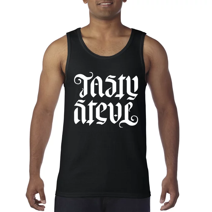 Teno.Gg Tasty Steve Ambigram Tank Top