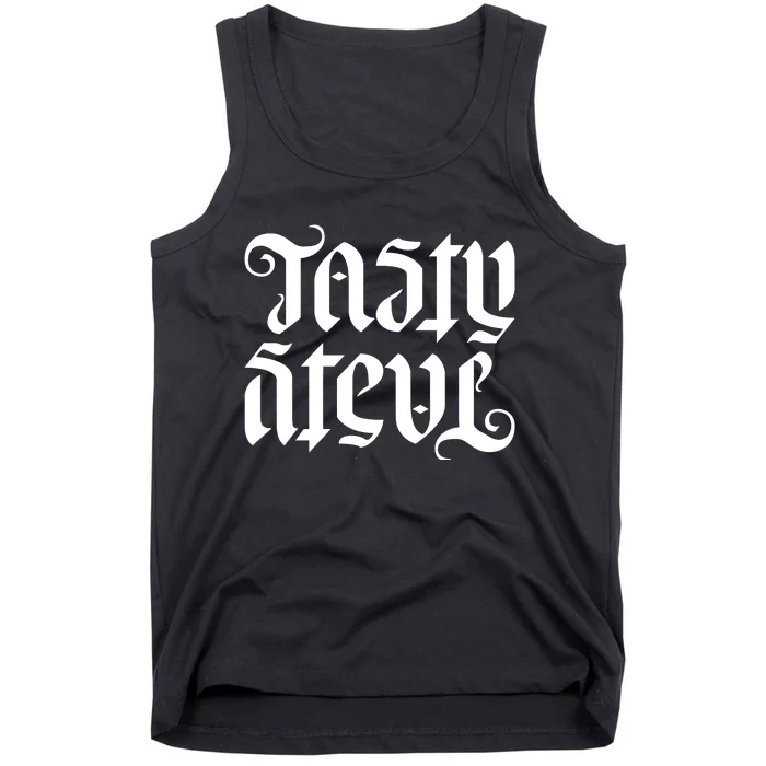 Teno.Gg Tasty Steve Ambigram Tank Top