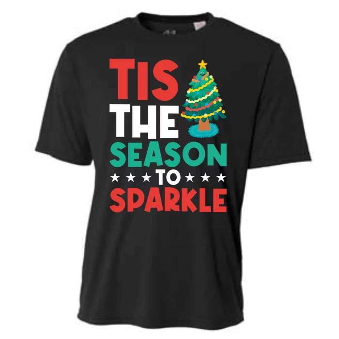 Tis The Season To Cute Gift Cooling Performance Crew T-Shirt