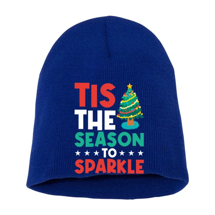 Tis The Season To Cute Gift Short Acrylic Beanie