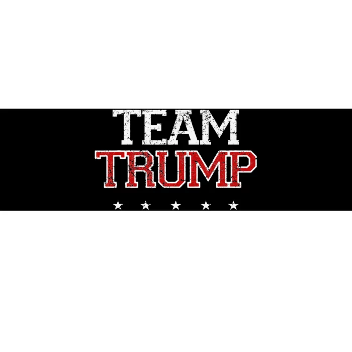 Team Trump Shirts Maga Trump Support Republican Bumper Sticker