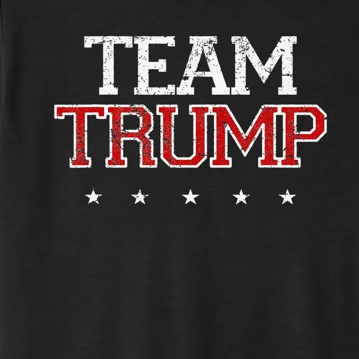 Team Trump Shirts Maga Trump Support Republican ChromaSoft Performance T-Shirt