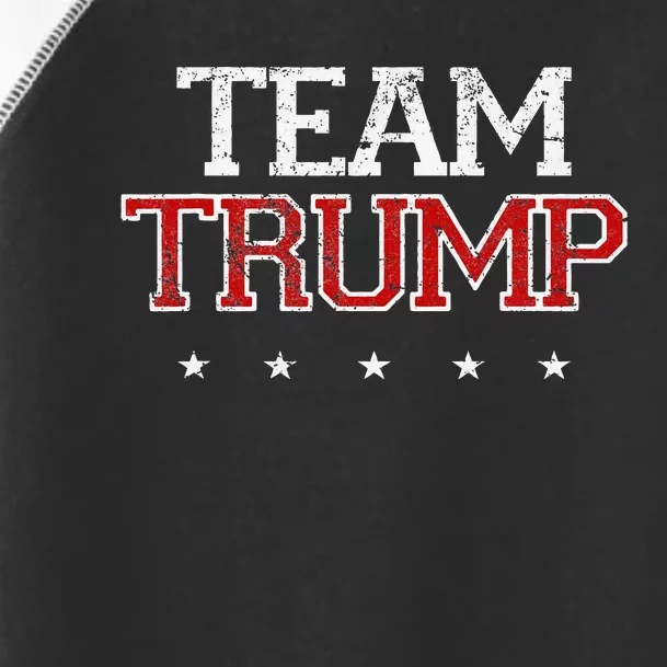 Team Trump Shirts Maga Trump Support Republican Toddler Fine Jersey T-Shirt