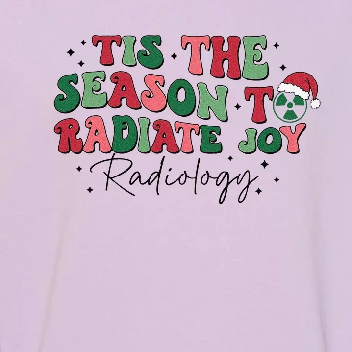 Tis The Season To Radiate Joy Garment-Dyed Sweatshirt