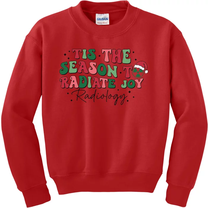 Tis The Season To Radiate Joy Kids Sweatshirt