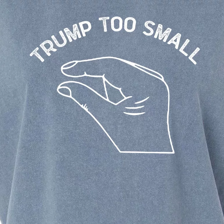 Trump Too Small Garment-Dyed Women's Muscle Tee