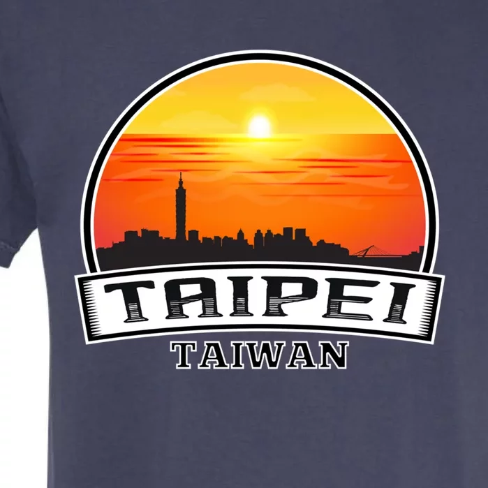 Taipei Taiwan Support For Taiwan I Love Taiwan Funny Gift Garment-Dyed Heavyweight T-Shirt