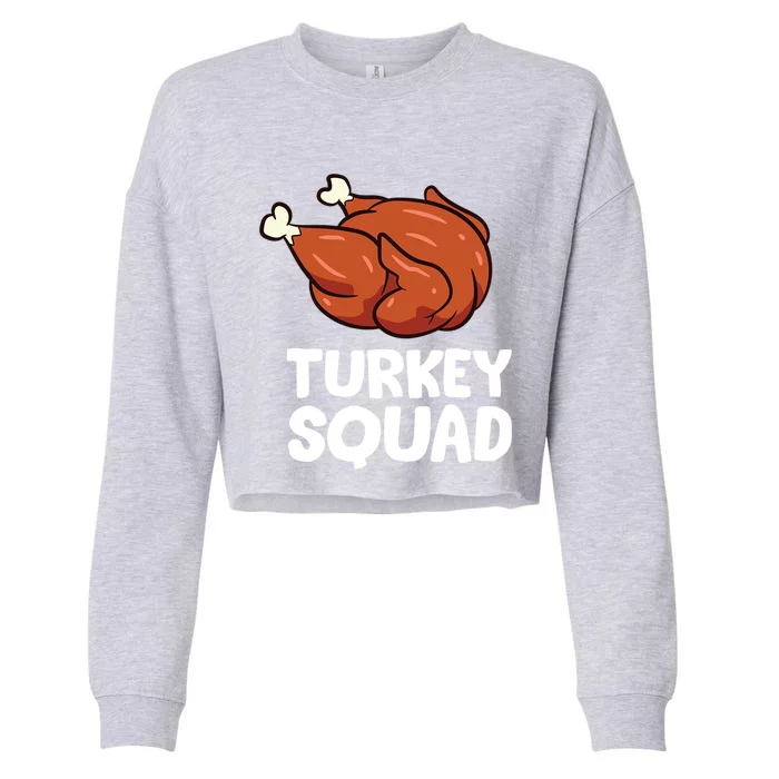 Turkey Turkey Squad Gift Cropped Pullover Crew