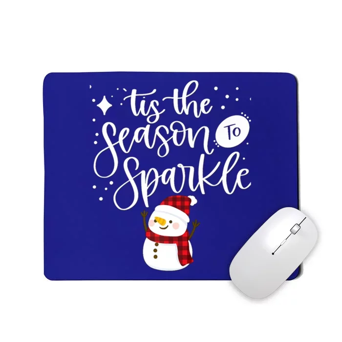 Tis The Season To Winter Christmas Snow Holiday Great Gift Mousepad