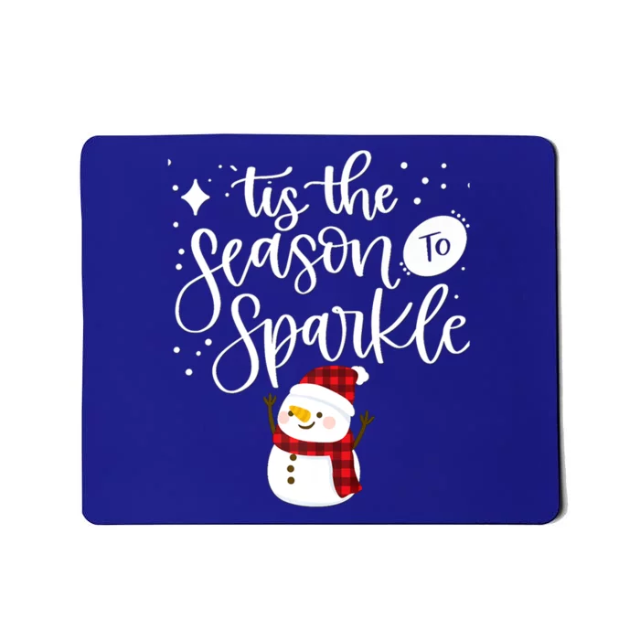 Tis The Season To Winter Christmas Snow Holiday Great Gift Mousepad