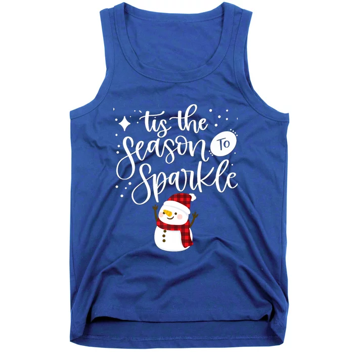 Tis The Season To Winter Christmas Snow Holiday Great Gift Tank Top