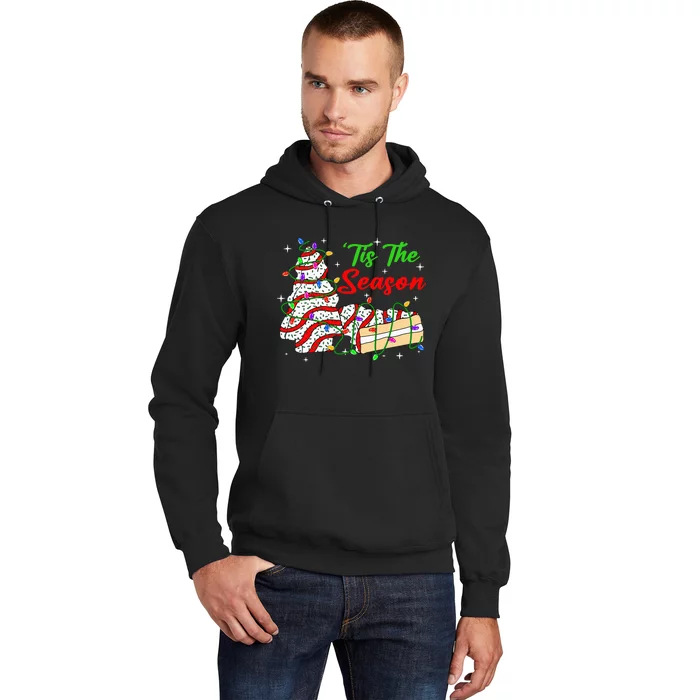 Tis' The Season Christmas Tree Cakes Debbie Xmas Hoodie