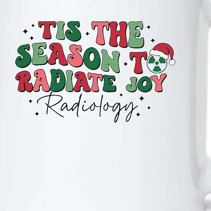 Tis The Season To Radiate Joy Black Color Changing Mug