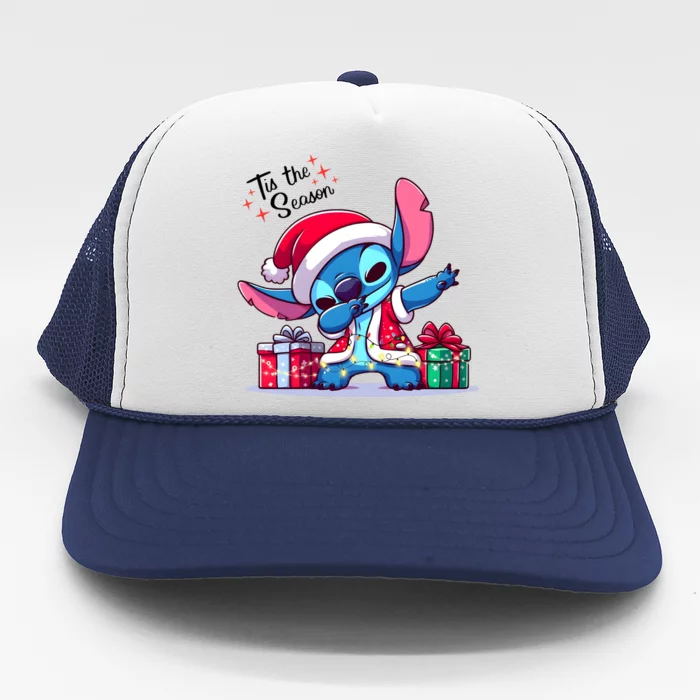 Tis The Season Merry Christmas Xmas Holiday Season Trucker Hat