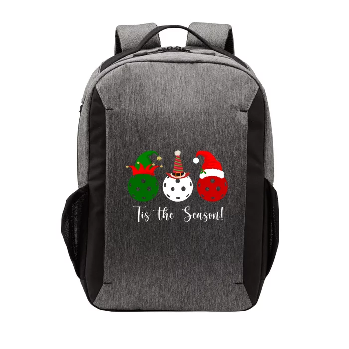 Tis The Season Pickleball Christmas Festive Vector Backpack