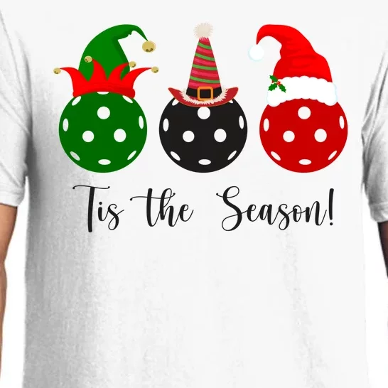 Tis The Season Pickleball Christmas Festive Pajama Set