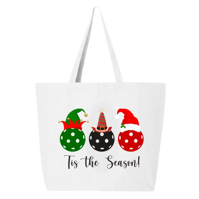 Tis The Season Pickleball Christmas Festive 25L Jumbo Tote