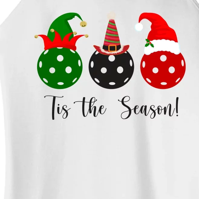 Tis The Season Pickleball Christmas Festive Women’s Perfect Tri Rocker Tank