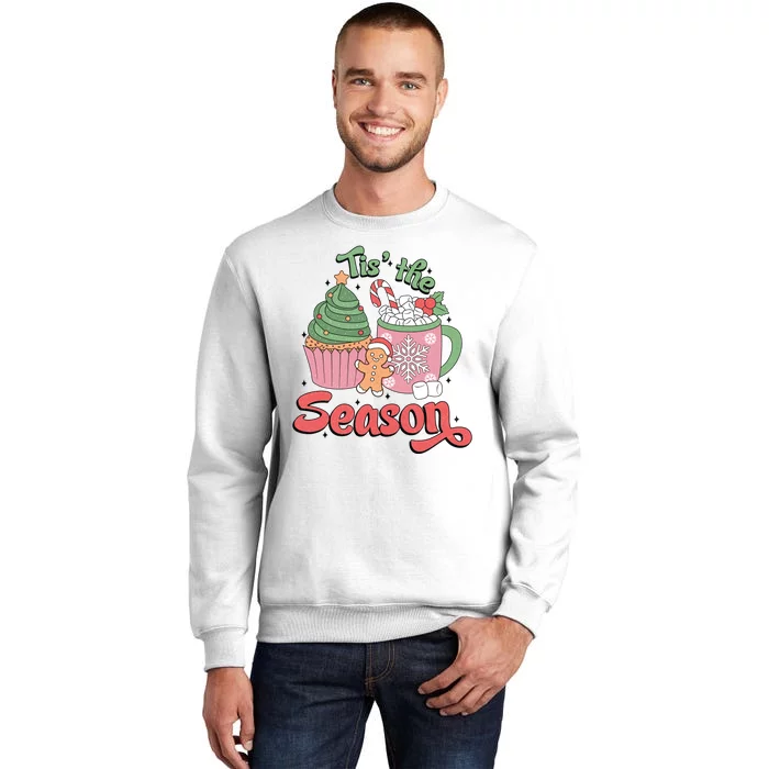 Tis The Season Cozy Christmas Holiday Sweatshirt