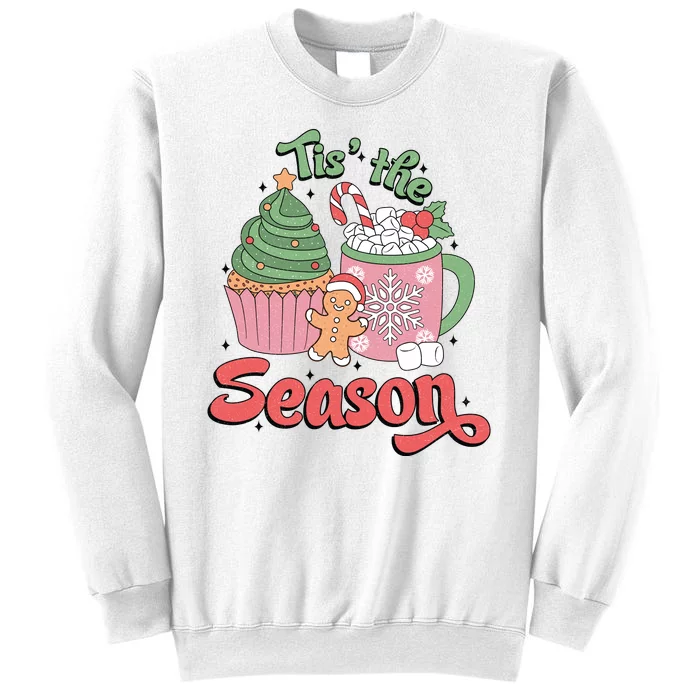 Tis The Season Cozy Christmas Holiday Sweatshirt